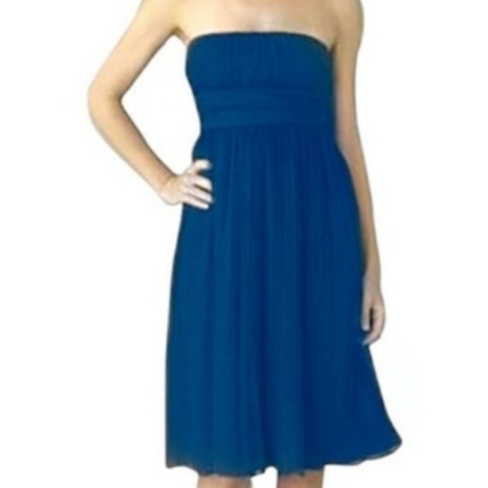 J. Crew Strapless Silk Dress (NWT)